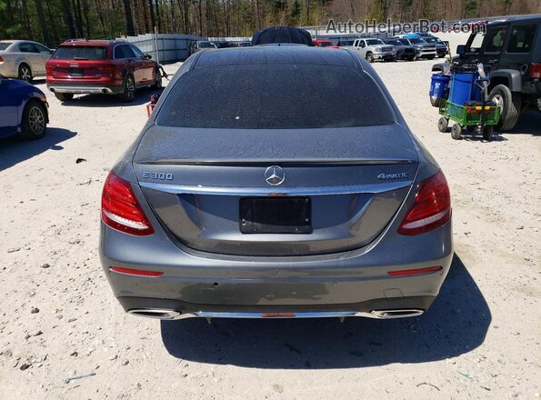 WDDZF4KB5HA198307 2017 MERCEDES-BENZ E Серебряный Вид сзади