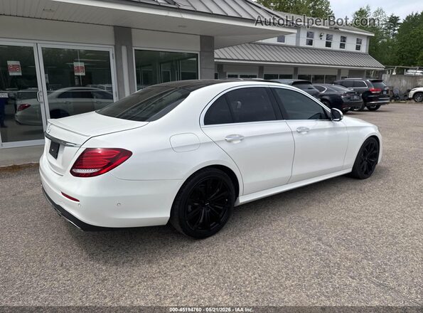 WDDZF4KB5JA342279 2018 MERCEDES-BENZ E White Tył prawy
