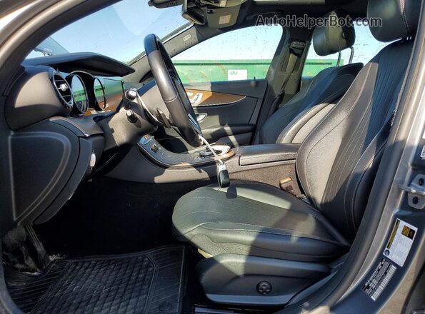 WDDZF4KB5KA662669 2019 MERCEDES-BENZ E Gray Вид салону спереду