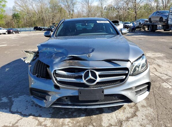 WDDZF4KB5KA662669 2019 MERCEDES-BENZ E Gray Вид спереду