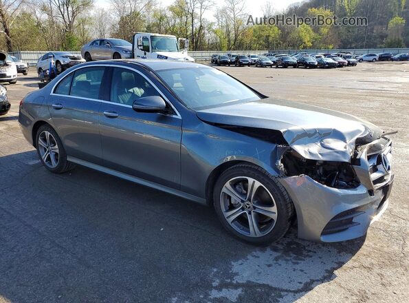 WDDZF4KB5KA662669 2019 MERCEDES-BENZ E Gray Передня права чверть