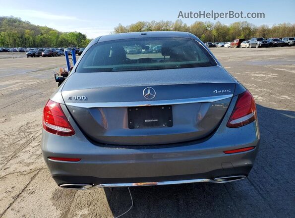 WDDZF4KB5KA662669 2019 MERCEDES-BENZ E Gray Вид ззаду