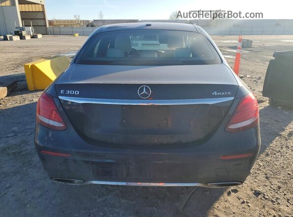 WDDZF4KB6HA026206 2017 MERCEDES-BENZ E Черный Вид сзади