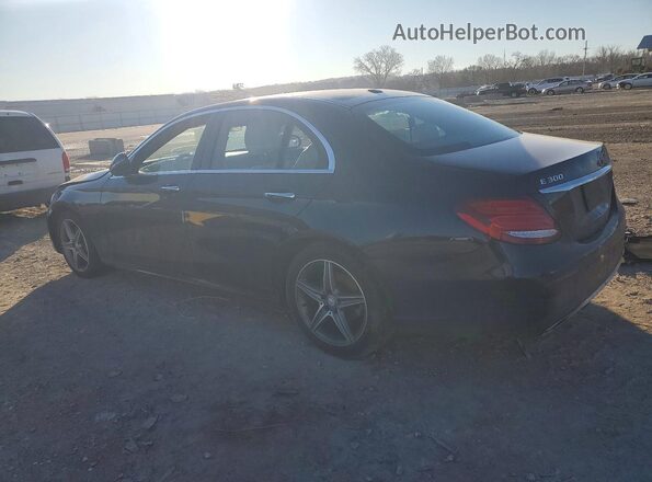 WDDZF4KB6HA026206 2017 MERCEDES-BENZ E Черный Задняя левая четверть