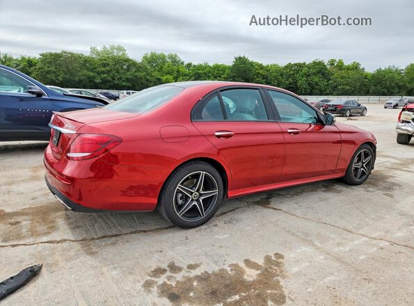 WDDZF4KB6JA336541 2018 MERCEDES-BENZ E Красный Задняя правая четверть