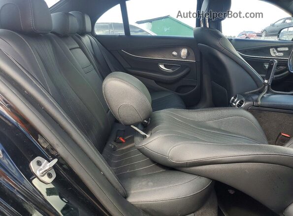 WDDZF4KB6KA614355 2019 MERCEDES-BENZ E Black Widok tylnych siedzeń