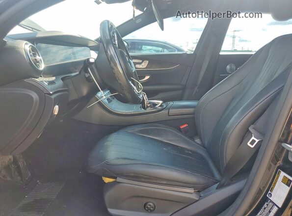 WDDZF4KB6KA614355 2019 MERCEDES-BENZ E Black Widok wnętrza z przodu
