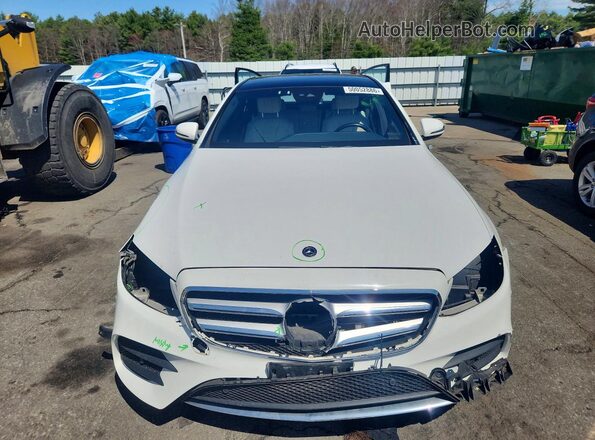 WDDZF4KB7HA234398 2017 MERCEDES-BENZ E Белый Вид спереди