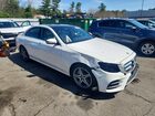2017 Mercedes-benz E 300 4matic Белый vin: WDDZF4KB7HA234398