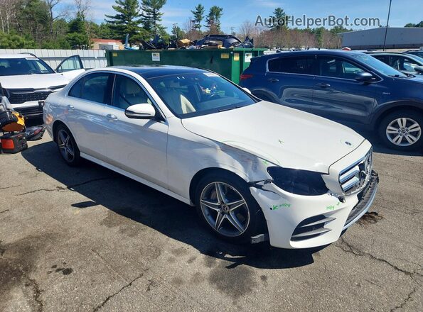 WDDZF4KB7HA234398 2017 MERCEDES-BENZ E Белый Передняя правая четверть