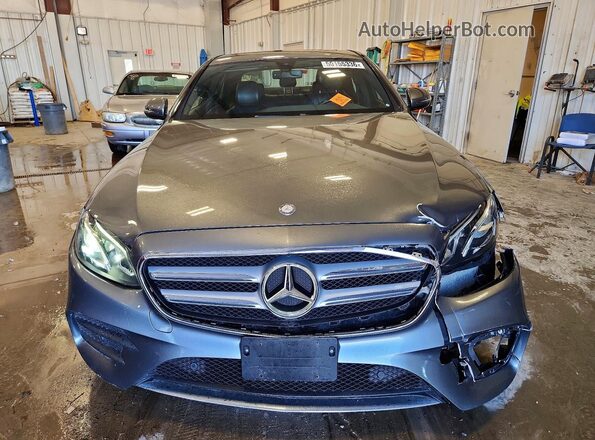 WDDZF4KB8HA033626 2017 MERCEDES-BENZ E Gray Widok z przodu