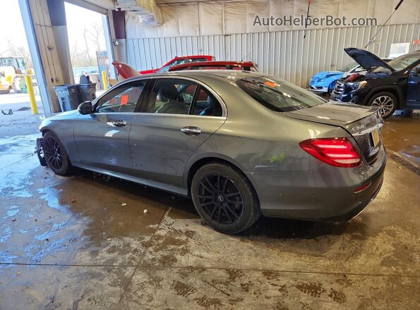 WDDZF4KB8HA033626 2017 MERCEDES-BENZ E Gray Tył lewy