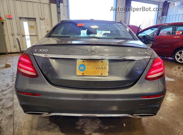WDDZF4KB8HA033626 2017 MERCEDES-BENZ E Gray Widok z tyłu