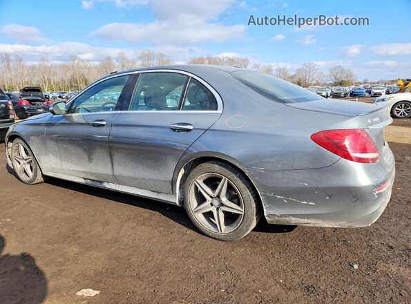 WDDZF4KB8HA054945 2017 MERCEDES-BENZ E Серый Задняя левая четверть