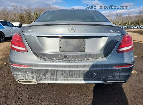 WDDZF4KB8HA054945 2017 MERCEDES-BENZ E Серый Вид сзади