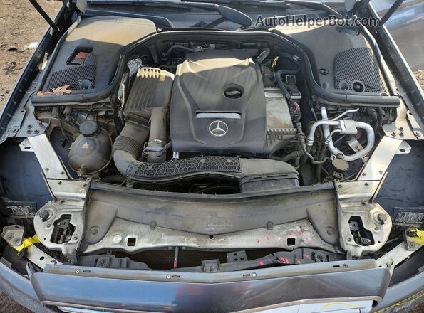 WDDZF4KB8HA054945 2017 MERCEDES-BENZ E Серый Вид задней части салона