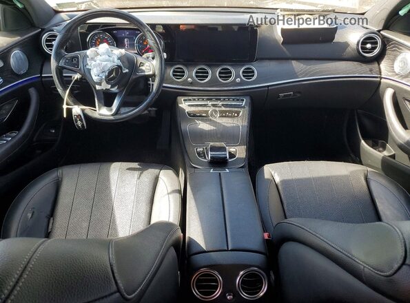 WDDZF4KB8JA314282 2018 MERCEDES-BENZ E Серый Вид панели приборов