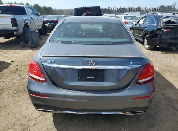 WDDZF4KB8JA314282 2018 MERCEDES-BENZ E Серый Вид сзади