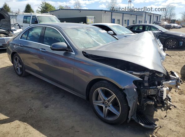 WDDZF4KB8JA314282 2018 MERCEDES-BENZ E Серый Передняя правая четверть