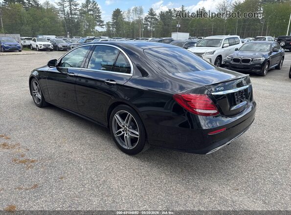 WDDZF4KB8JA356550 2018 MERCEDES-BENZ E-CLASS Черный Задняя левая четверть
