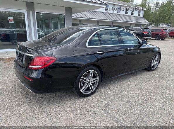 WDDZF4KB8JA356550 2018 MERCEDES-BENZ E-CLASS Черный Задняя правая четверть