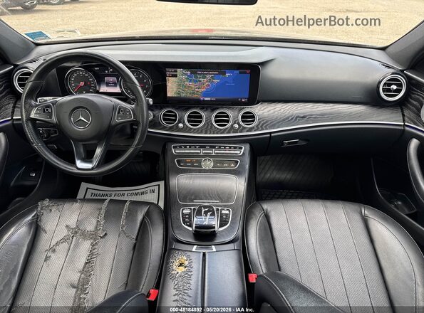 WDDZF4KB8JA356550 2018 MERCEDES-BENZ E-CLASS Черный Вид спереди