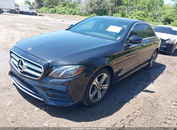 WDDZF4KB8JA481757 2018 MERCEDES-BENZ E-CLASS Черный Передняя левая четверть