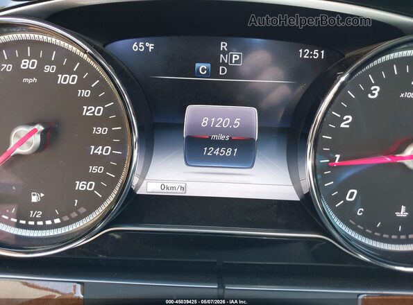 WDDZF4KB8JA481757 2018 MERCEDES-BENZ E-CLASS Черный Вид задних сидений