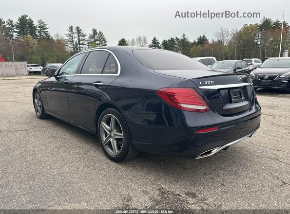 WDDZF4KBXHA218289 2017 MERCEDES-BENZ E-CLASS Синий Задняя левая четверть