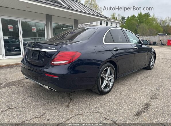 WDDZF4KBXHA218289 2017 MERCEDES-BENZ E-CLASS Синий Задняя правая четверть