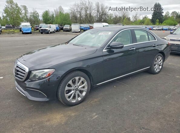 WDDZF4KBXHA226909 2017 MERCEDES-BENZ E Black Przód lewy
