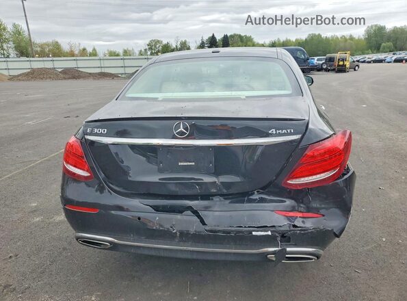 WDDZF4KBXHA226909 2017 MERCEDES-BENZ E Black Widok z tyłu