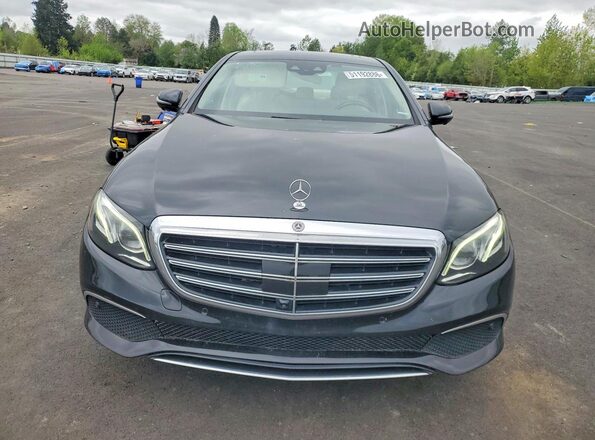 WDDZF4KBXHA226909 2017 MERCEDES-BENZ E Black Widok z przodu