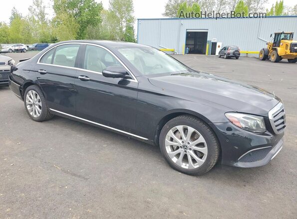 WDDZF4KBXHA226909 2017 MERCEDES-BENZ E Black Przód prawy