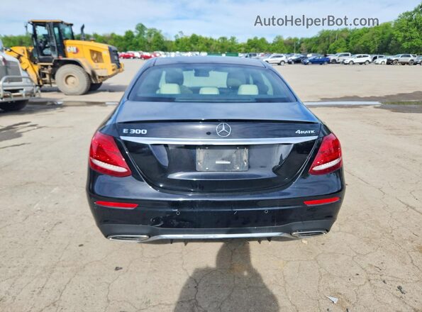 WDDZF4KBXJA467584 2018 MERCEDES-BENZ E Black Rear view