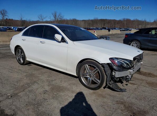 WDDZF4KBXKA551678 2019 MERCEDES-BENZ E Белый Передняя правая четверть