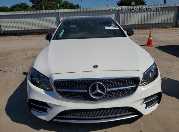 WDDZF6EB2JA402039 2018 MERCEDES-BENZ E White Vista frontal