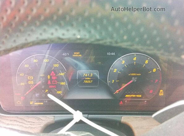 WDDZF6EB2JA402039 2018 MERCEDES-BENZ E White Vista del cuadro de instrumentos