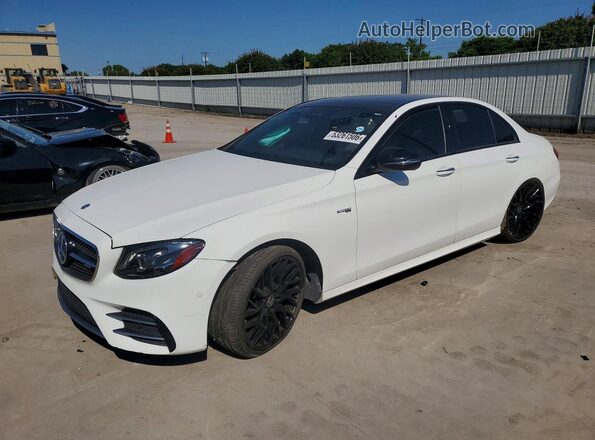 WDDZF6EB2JA402039 2018 MERCEDES-BENZ E White Vista tres cuartos delantera izquierda