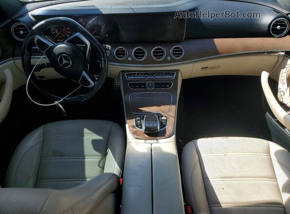 WDDZF6EB2JA402039 2018 MERCEDES-BENZ E White Vista del salpicadero