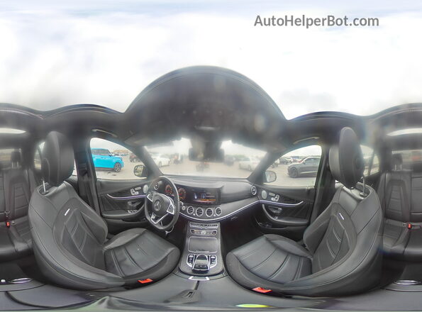 WDDZF6EBXJA402290 2018 MERCEDES-BENZ E Серебряный Панорамный вид салона 360°