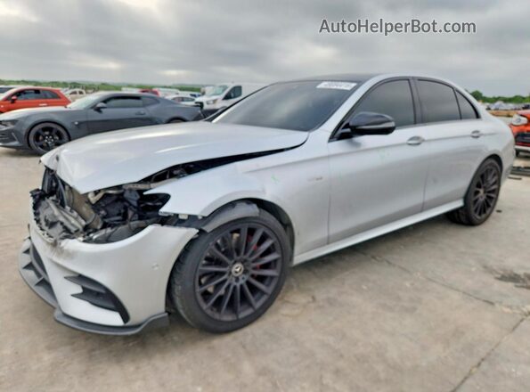 WDDZF6EBXJA402290 2018 MERCEDES-BENZ E Серебряный Передняя левая четверть