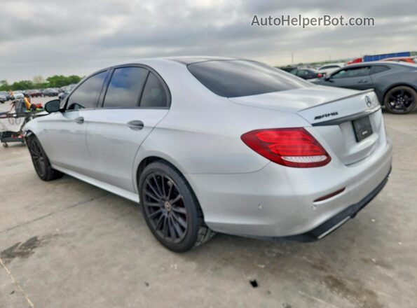 WDDZF6EBXJA402290 2018 MERCEDES-BENZ E Серебряный Задняя левая четверть