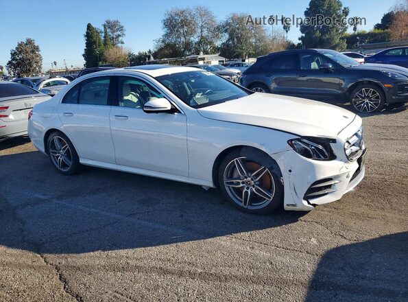 WDDZF6JB2KA522088 2019 MERCEDES-BENZ E Белый Передняя правая четверть