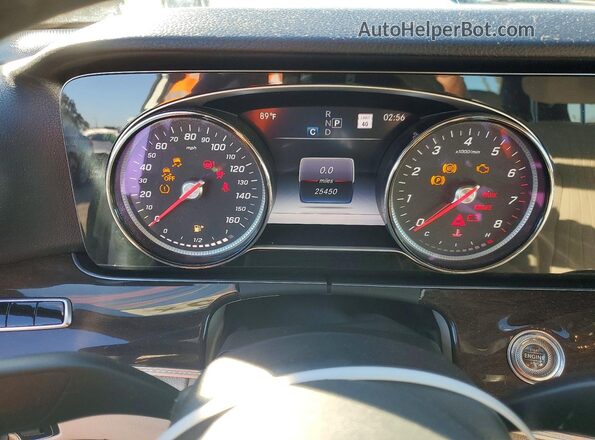 WDDZF6JB2KA522088 2019 MERCEDES-BENZ E Белый Вид щитка приборов