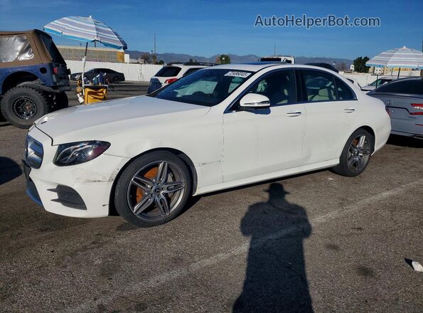 WDDZF6JB2KA522088 2019 MERCEDES-BENZ E Белый Передняя левая четверть