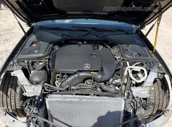WDDZF8DB1LA701019 2020 MERCEDES-BENZ E Black Vista del compartimento del motor