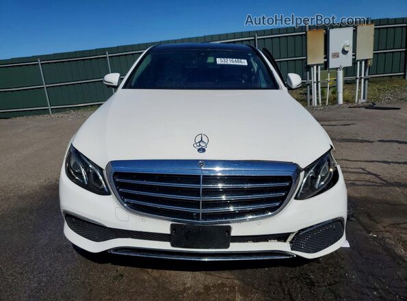 WDDZF8EB1LA703223 2020 MERCEDES-BENZ E Белый Вид спереди