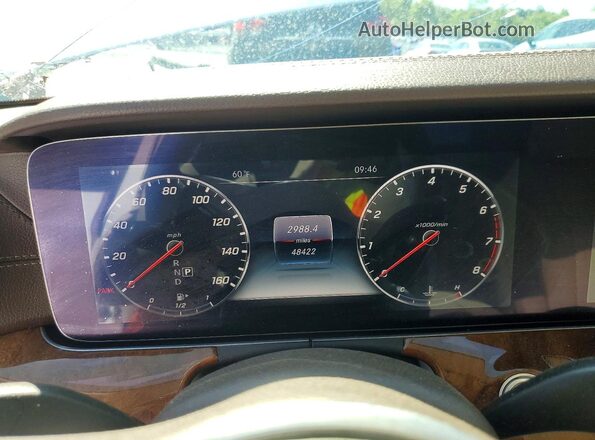 WDDZF8EB1LA703223 2020 MERCEDES-BENZ E Белый Вид щитка приборов