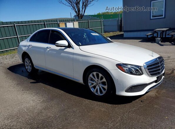 WDDZF8EB1LA703223 2020 MERCEDES-BENZ E Белый Передняя правая четверть